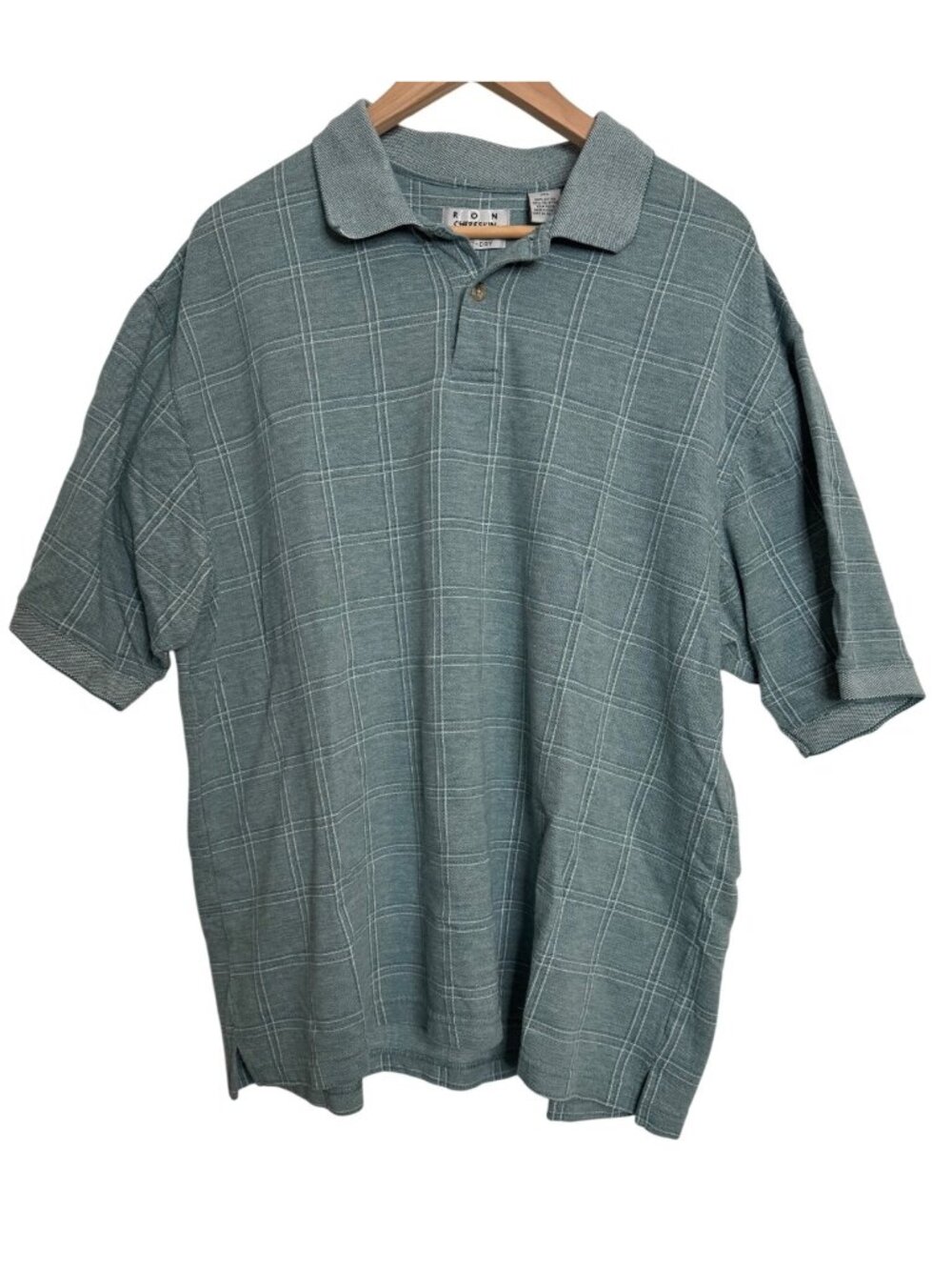 Ron Chereskin Swift Dry Polo Size XXL Men's Print Short Sleeve EUC